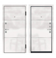 Входная дверь Ле-гран white gloss / white matte