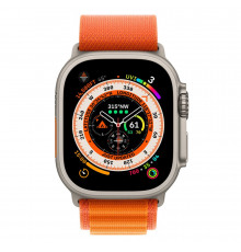 UltraTitanium Case with Orange Alpine Loop