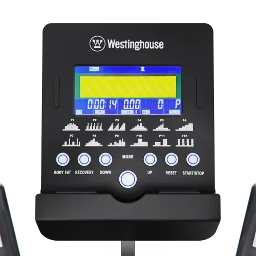 Электромагнитный эллиптический тренажёр DFC Westinghouse 13Y, черный, с изменяемым углом наклона