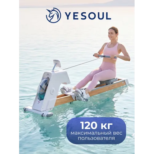Гребной тренажер DFC YESOUL SQ-RM2002YL, водный