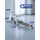 Гребной тренажер DFC YESOUL SQ-RM2002YL, водный