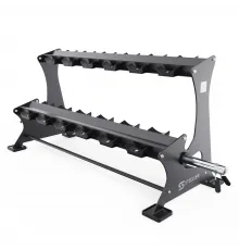Стойка для хранения гантелей, грифов STEELVER, до 165 кг, на 12 пар