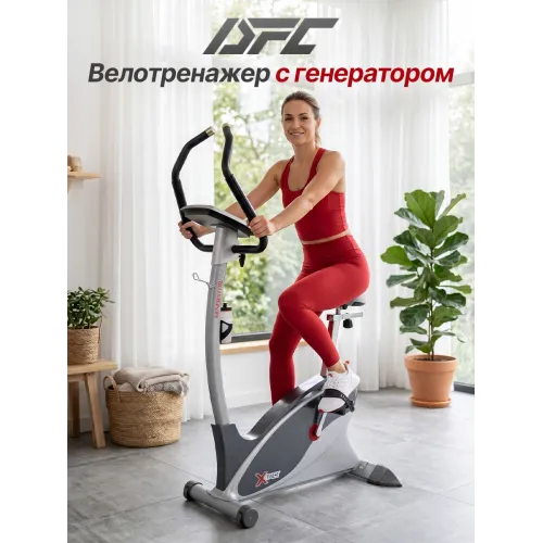 Генераторный электромагнитный велотренажер DFC XFACT SQ-CB701