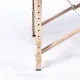Массажный стол DFC NIRVANA 185 х 60 см, коричневый с молочными аксессуарами