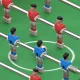 Игровой стол - футбол DFC SILVERWOOD