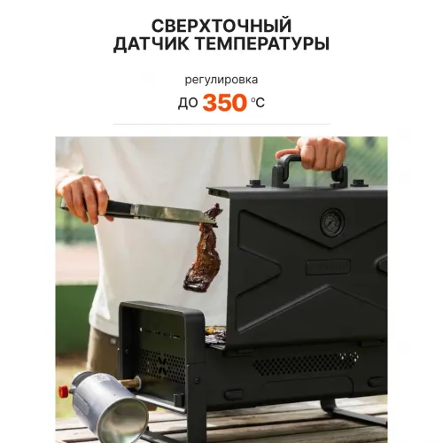 Газовый гриль портативный Karbo Grill X1 Black Karbo