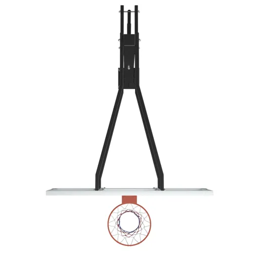 Баскетбольная стойка стационарная UNIX Line B-Stand-PC 72"x42" (180 х 105 см) R45 H230-305 см