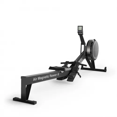 Гребной тренажер UNIX Fit Air аэромагнитный / Magnetic Rower-X черный