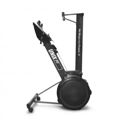 Гребной тренажер UNIX Fit Air аэромагнитный / Magnetic Rower-X черный