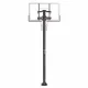 Баскетбольная стойка стационарная UNIX Line B-Stand-TG 54"x32" (140 х 80 см) R45 H230-305 см