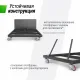 Баскетбольная стойка UNIX Line B-Stand-PC PRO 54"x32" (140 х 82 см) R45 H230-305 см
