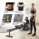 Гребной тренажер UNIX Fit водный / Water Rower 340