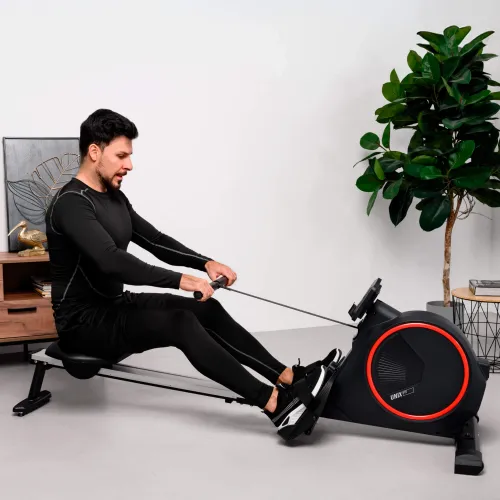 Гребной тренажер UNIX Fit механическая нагрузка / Techno Rower 410
