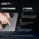 Массажер для ног 2в1 UNIX интерьерный пуф / Secret Pouf серый