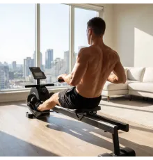 Гребной тренажер UNIX Fit механическая нагрузка / Techno Rower 360