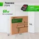 Всепогодный теннисный стол UNIX Line для улицы outdoor 14 мм SMC, зеленый