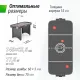 Игровой стол UNIX Line Аэрохоккей (142х64 cм) Black