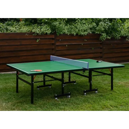 Всепогодный теннисный стол UNIX Line для улицы outdoor 6 мм, зеленый
