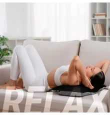 Массажная подушка UNIX Релакс / Relax Pillow серый
