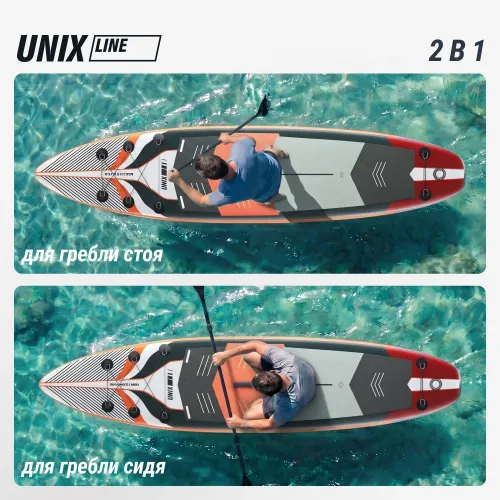 SUP-борд UNIX Line Летнее время / Summertime (360 см)