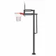 Баскетбольная стойка стационарная UNIX Line B-Stand-TG 54"x32" (140 х 80 см) R45 H230-305 см