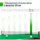 Всепогодный теннисный стол UNIX Line для улицы outdoor 14 мм SMC, зеленый