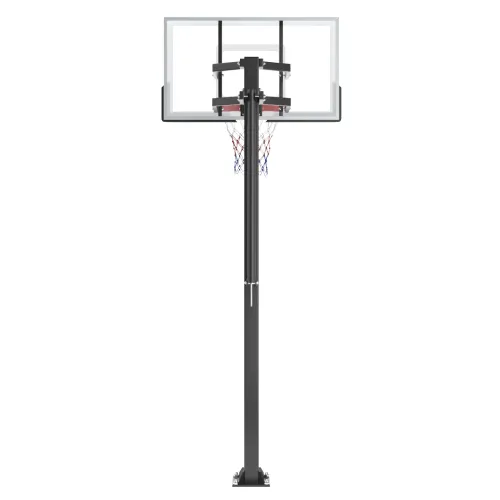 Баскетбольная стойка стационарная UNIX Line B-Stand-PC 54"x32" (140 х 80 см) R45 H230-305 см