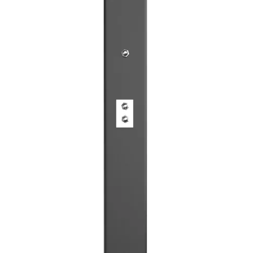 Баскетбольная стойка стационарная UNIX Line B-Stand-TG 54"x32" (140 х 80 см) R45 H230-305 см