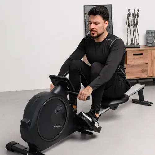 Гребной тренажер UNIX Fit электронная нагрузка / Techno Rower 410E