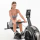 Гребной тренажер UNIX Fit  аэродинамическая нагрузка / Air Rower-X черный