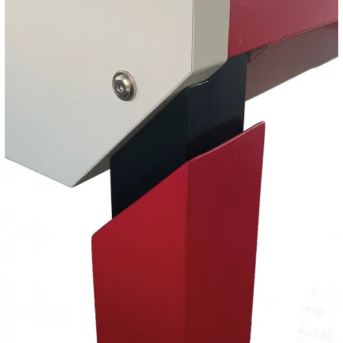 Игровой стол - футбол "NineStar Iron Pro ITSF Red"(144х75,5х90)