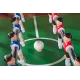 Настольный футбол (кикер) "Maccabi" (140x75x89, махагон, складной)