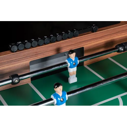 Игровой стол - футбол "PlayOff" коричнево-серый
