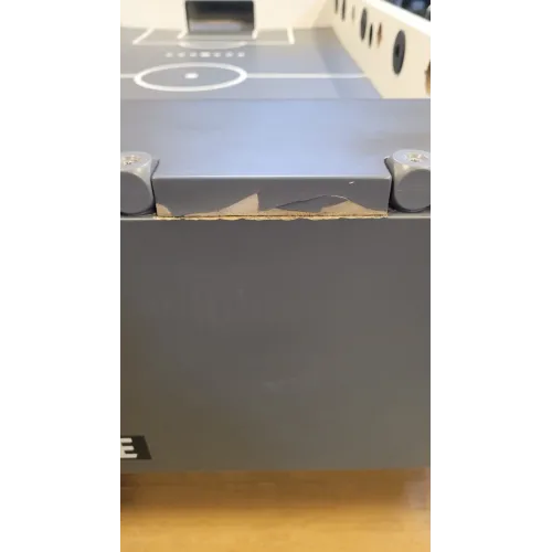 Игровой стол - футбол "NineStar Iron Pro ITSF Grey" (144х75,5х90)_D3