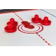Cтол-трансформер «Twister» 3 в 1 (бильярд, аэрохоккей, настольный теннис, черный)
