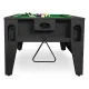 Cтол-трансформер «Twister» 3 в 1 (бильярд, аэрохоккей, настольный теннис, черный)