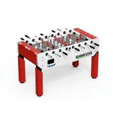 Игровой стол - футбол "NineStar Iron Pro ITSF Red"(144х75,5х90)