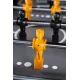 Игровой стол - футбол "Eiffel" коричнево-черный