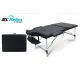 Массажный стол Aluminium (black) Черный