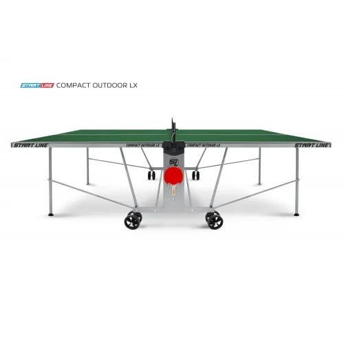 Стол теннисный Compact-2 LX Всепогодный Зелёный NEW