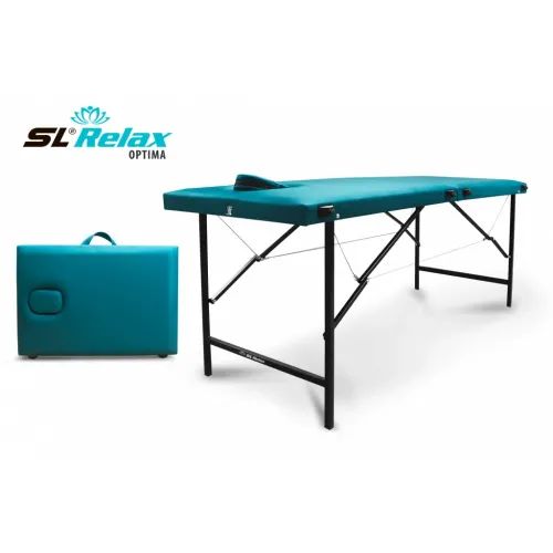 Массажный стол Relax optima бирюзовая кожа