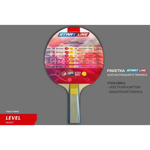 Теннисная ракетка Start line Level 300 New (коническая) 12402