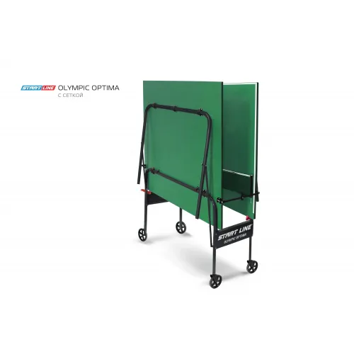 Стол теннисный Olympic Optima Зелёный с сеткой