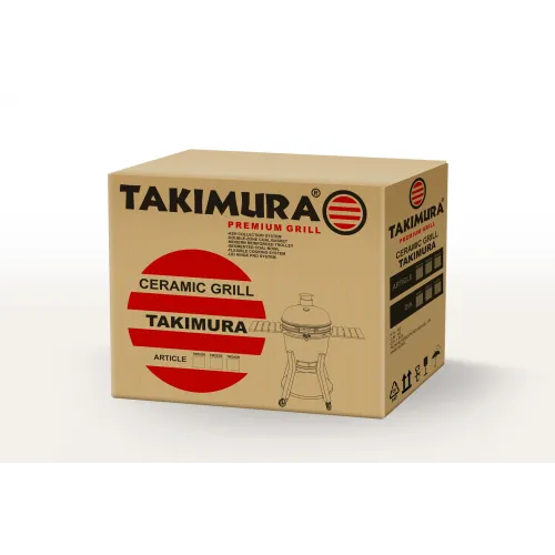 Керамический гриль Takimura 18 дюймов (графит)