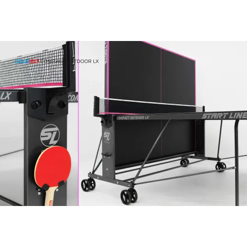 Стол теннисный Compact-2 LX Всепогодный Black