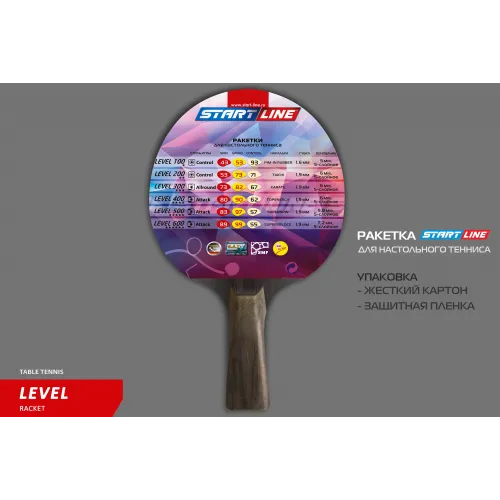 Теннисная ракетка Start line Level 400 New (коническая) 12502