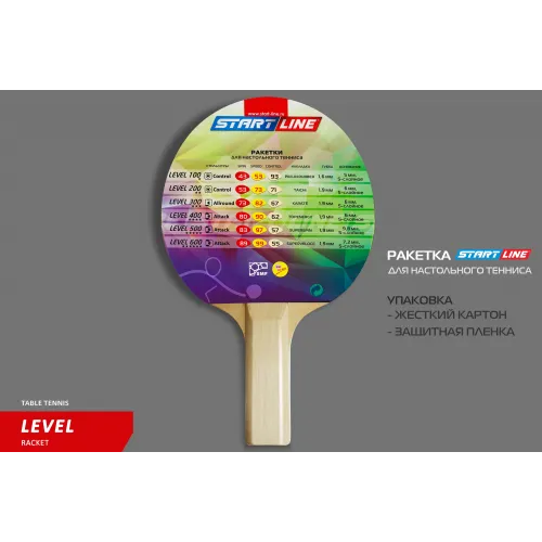 Теннисная ракетка Start line Level 100 New (прямая) 12203