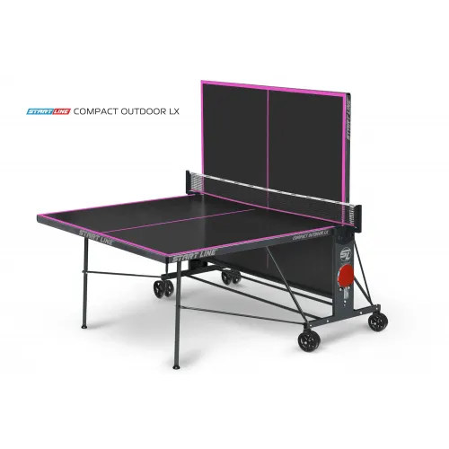 Стол теннисный Compact-2 LX Всепогодный Black