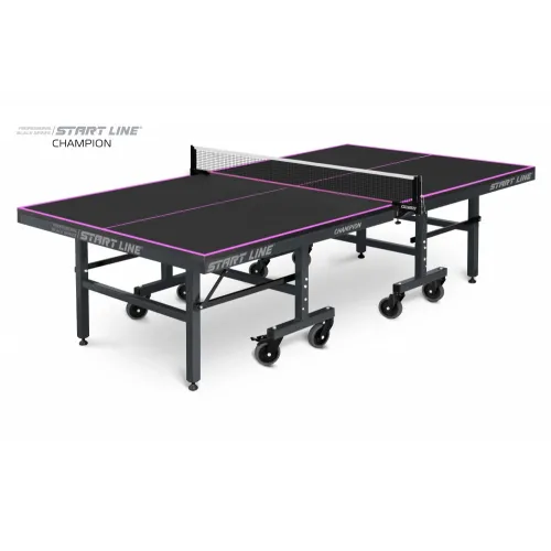 Стол теннисный Champion Black