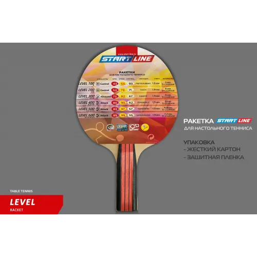 Теннисная ракетка Start line Level 200 New (анатомическая) 12304